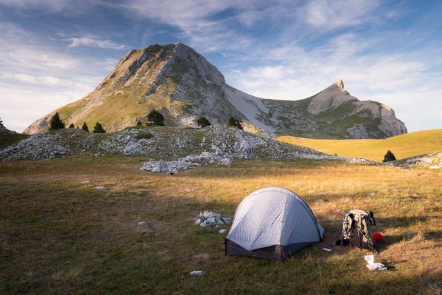 Bivouac au pied du Grand Veymont